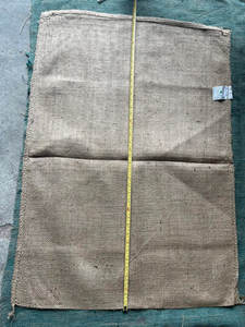 Sacs en jute DW, écologiques, qualité alimentaire, 40x27,5 pouces/750 g, ourlet ourlé, couture Hercules, couture de sécurité, absorbant l'humidité - Product Image 5