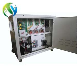 Regulador de Voltaje Automático Trifásico de Cobre SVC de Taiwán, Estabilizador de CA de 10-100kVA 60Hz con Pantalla LED de Alta Eficiencia - Product Image 6