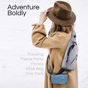 Sac à bandoulière étanche – Sac à dos de voyage sécurisé - Product Image 3