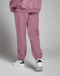 Conjunto Deportivo de 2 Piezas para Mujer, Sudadera con Capucha Morada, Manga Larga, Tejido de Algodón, Informal, con Bolsillos, Corte Holgado, para Todas las Temporadas - Product Image 3