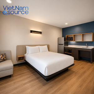 Fournitures d'intérieur pour hôtel StudioRes en provenance du Vietnam, alliant mobilier pratique pour chambre d'hôtesse avec un design hôtelier contemporain - Product Image 3
