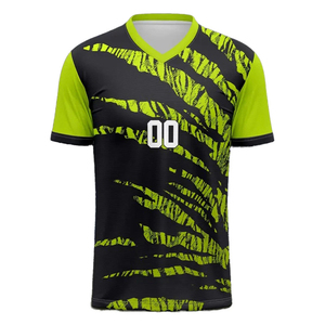 เสื้อฟุตบอลดีไซน์โดดเด่นคุณภาพสูงสำหรับผู้ใหญ่ ราคาโรงงาน พิมพ์โลโก้ตามสั่งทุกขนาด ชุดฟุตบอลแฟชั่นทันสมัยแบบสั้น - Product Image 1