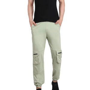 Pantalones de Invierno de Lujo para Hombre, Personalizados, Antiarrugas, Ligeros, de Poliéster/Algodón, Cintura Media, con Cierre de Cordón - Product Image 5