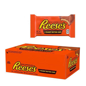 Caramelos de chocolate con leche y mantequilla de maní REESE'S, orgánicos, sin OMG, paquete de 1.4 oz (12 unidades) - Product Image 6