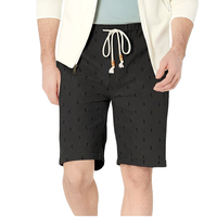 Shorts Bermuda décontractés pour hommes, couleur unie, style urbain, avec cordon de serrage, taille mi-haute, respirants et à séchage rapide