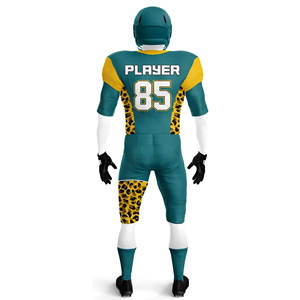 Uniforme de football américain sur mesure, tissu respirant de haute qualité, unisexe, taille XL, ensembles élégants, vêtements pour joueurs adultes - Product Image 5