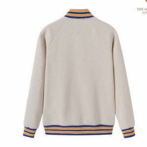 Veste polaire universitaire premium bleue Sigma Gamma Rho avec broderie chenille, vêtement de sororité grecque pour homme, logo frontal, hiver - Product Image 2