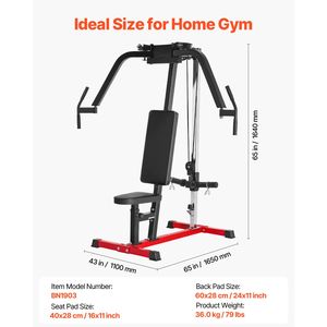 Sistema Regolabile per Palestra Domestica: Macchina per Chest Fly, Attrezzo Specifico per Parte Superiore del Corpo, Macchina per Reverse Delt & Pectoral Fly - Product Image 4