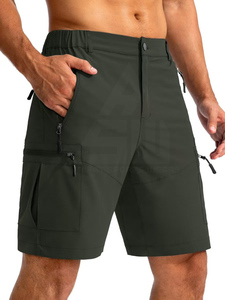Shorts Cargo Homme Écologiques Multipoches Décontractés pour Randonnée Pêche Respirants Séchage Rapide en Toile Tricotée Confortables – Vente en Gros - Product Image 4