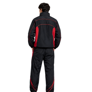 <b>Men</b> Nylon Tracksuit Full Zip <b>Jacket</b> with Matching Pants Lightweight Athletic Sportswear OEM ODM Factory Wholesale Tracksuit - Product Image 2