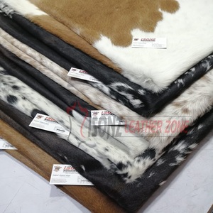 Cowhide Hair-On Leather with Natural Hairs Finished for Furniture Sofa Garment Belts & Shoes Interior - Product Image 5