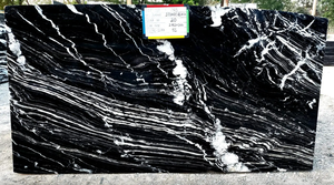 High Demand Iconic Black Marble White Veins Premium Quality Luxury Villa Bedrooms Bathrooms Exterior Stairs Halls-Factory Supply - Product Image 4