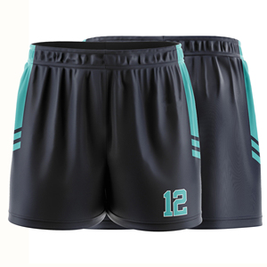 Shorts de football personnalisés, fournisseur Pakistan, logo d'équipe, shorts de football anti-transpiration, vêtements de sport pour équipes - Product Image 4