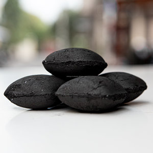 Charbon de bois de noix de coco BBQ ovoïde narguilé à charbon de bois noir Machine d'emballage personnalisée Presse Briquette de shisha de charbon de carbone en bois dur - Product Image 6