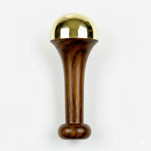 Cuillère faciale en bronze Senoras Kansa Wand |   Outil de soin de la peau ayurvédique naturel |   Fabricant en gros OEM - Product Image 3