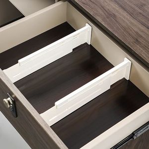 Extendable Drawer Divider <b>Kitchen</b> Wardrobe Organizer <b>Storage</b> <b>Box</b> Compartmentalized Lingerie Divider Drawer Inner Divider - Product Image 1