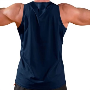 Camiseta sin Mangas Personalizada para Hombre, Tejida, 100% Algodón, Secado Rápido, Ecológica - Product Image 2