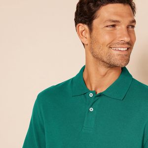T-shirt Homme Personnalisé à Manches Courtes et Boutons, en Mélange de Coton Premium Respirant, Tissu Tricoté, Idéal pour le Business – Direct Usine - Product Image 1