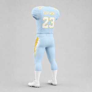 Uniforme de Fútbol Americano Transpirable para Equipos Deportivos con Marca Personalizada, Directo de Fábrica, el Más Vendido - Product Image 5