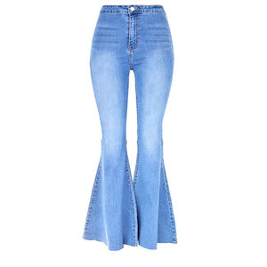 Jeans taille haute 2026 pour femmes, pantalon large, jean baggy pour femmes - Product Image 4