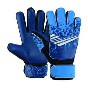 ถุงมือผู้รักษาประตู Aqua Grip สำหรับผู้ชาย 4 มม. สำหรับสภาพอากาศเปียก ยางลาเท็กซ์แบบม้วน ตัดแบบ Negative Cut เทคโนโลยีกระจายน้ำ ถุงมือสำหรับการแข่งขันในวันที่ฝนตก - Product Image 4