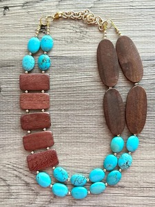 Collar de Resina de Arte Moderno, Collar de Resina con Salpicaduras de Color, Collar con Colgante de Resina Vintage, Collar de Resina Hecho a Mano por Diseñador - Product Image 4