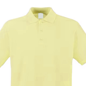 Summer Yellow Soft Cotton Polo Shirt Stylish and Breathable Custom Design Casual Wear <b>Classic</b> Collar Modern Fit Polo Shirt - Product Image 2