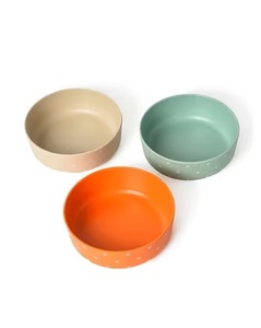 Premium Hand Painted Ceramic Serving Bowl Modern Polka Dot Design Deep Glazed Finish for Contemporary Kitchen Styling - Product Image 2