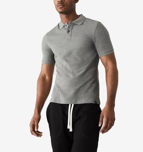 Camiseta Polo Deportiva Casual Personalizada con Sublimación, Transpirable, de Algodón, con Manga Corta y Cuello, Diseño de Patrón Sólido - Product Image 6