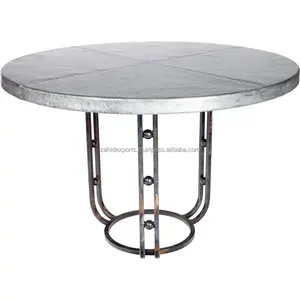 Mesa de Centro Moderna de Lujo al por Mayor, Base de Aluminio, Hecha a Mano, Muebles para Sala de Estar de Diseño Antiguo, Garantía de 6 Años - Product Image 1