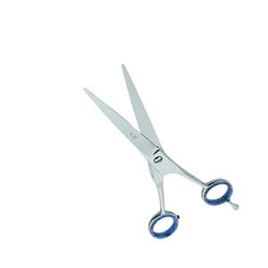 Ciseaux de barbier en acier inoxydable UBI UBI-612044 6,5 pouces |   Poignée moyenne à 28 dents pour droitiers |   Ciseaux multi-usages tranchants - Product Image 1
