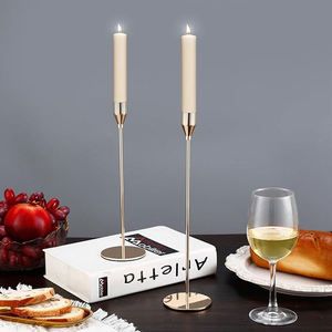 Hot Sale Handcrafted <b>Brass</b> <b>Candle</b> <b>Sticks</b> Traditional Metal <b>Candle</b> Holders for Home Decor Restaurant Hotel and Festive Decoration - Product Image 3