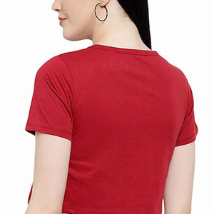 เสื้อยืดผู้หญิงทำจากวัสดุระบายอากาศได้ 100% คุณภาพพรีเมียม ราคาถูกที่สุด มีจำหน่ายแล้ว - Product Image 5