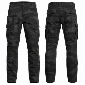 Comfortable Durable Casual Utility Camouflage Design Cargo Pants Multi Pocket High Waist Outdoor <b>Workwear</b> High Quality Trousers - Product Image 2