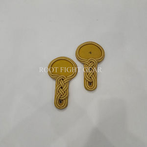 Insignia bordada de alta calidad en oro para epaulettes, para uniformes de protocolo y trajes. - Product Image 6