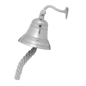 Cloche de bateau en laiton au design tendance pour église, cloche de bateau en laiton à suspendre, décoration d'intérieur en laiton poli brillant à prix de gros - Product Image 4