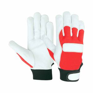 Guantes de Trabajo Resistentes al Calor, de Cuero Vacuno Granulado, con Revestimiento de Spandex en la Parte Posterior, para Trabajo Pesado - Product Image 4