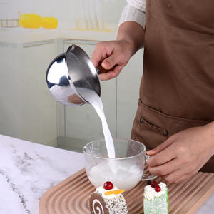 Gran oferta, cacerola de cocina de 11cm, <span class=keywords><strong>sartenes</strong></span> de acero inoxidable de inducción, base, mango, tapa de sartén para salsa, olla para leche - Product Image 5