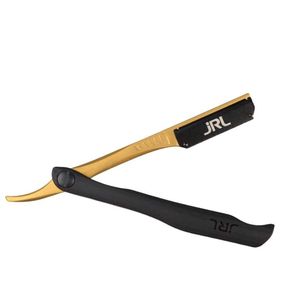 Tijeras de Adelgazamiento de Acero Inoxidable Magnéticas Negras JRL de Lujo con Borde Recto y Punta Afilada para Uso de Barberos (Para Diestros) - Product Image 2