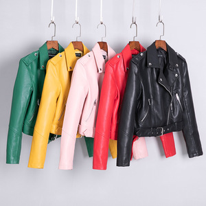 Veste en cuir véritable pour femmes de haute qualité, vente en gros, veste en cuir pour femmes sur mesure, nouvelle arrivée, veste de mode d'hiver - Product Image 3