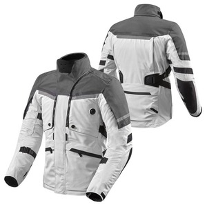 Custom Logo <b>Biker</b> Riding Men's <b>Jackets</b> Motocross Protective Gear High Quality Full Sleeve Color-Blocked Gray White All Seasons - Product Image 4