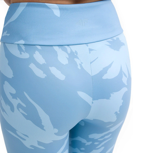 Women's High Waist Breathable Butt-Lifting Yoga <b>Leggings</b> with Solid Custom Logo Fitness Sports Spandex/<b>Nylon</b> Quick Dry - Product Image 6