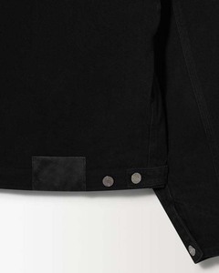 Men Working Jacket Custom <b>Heavy</b> <b>Duty</b> Cotton Lined Jacket Utility Canvas <b>Zipper</b> Working Jacket For Men - Product Image 5