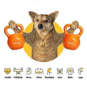 Set de Pesas Rusas (Kettlebells) para Entrenamiento de Fuerza para Mujeres, Recubiertas de Vinilo, para Ejercicios en Casa y Levantamiento de Pesas - Product Image 5