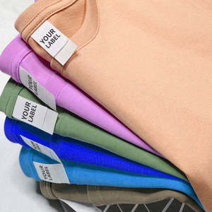 OEM Custom Front Blank Silk Screen Printed Men's T-Shirts 100% Cotton <b>Plain</b> <b>White</b> Casual Short Sleeve Regular Fit Eco-Friendly - Product Image 2