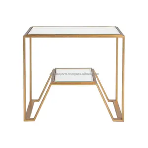 Scandinavian Modern Nordic Minimalist Coffee <b>Table</b> Metal Frame Wood Top Storage Portable Living Room Furniture Zahid Exports - Product Image 3