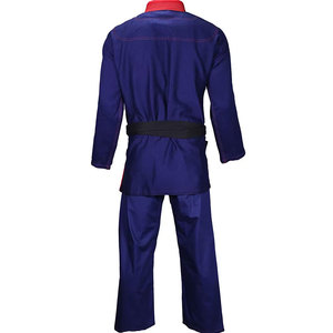 <b>Boys</b> Karate Uniform Red 100 Cotton Durable Regular Fit Children Martial Arts Wear Kit - Product Image 3