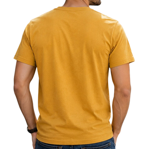 Camiseta de Cuello Redondo para Hombre, Manga Corta, Corte Regular, Estilo Casual Básico, Ropa Urbana, Venta al Por Mayor, Personalizable, Moda Diaria - Product Image 2