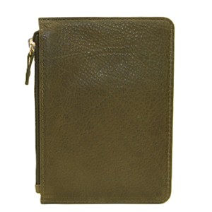 Genuine Leather Open <b>Long</b> Unisex Minimalist Durable Daily Use <b>Wallet</b> Polyester Lining RFID Vintage - Product Image 3