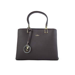 Bolso De Mano Marrón Formal Para Mujer - Product Image 1